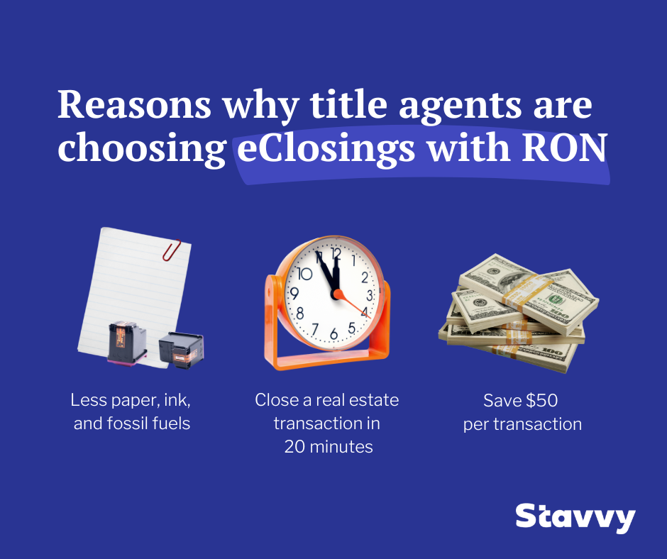 Reasons why title agents are choosing eClosings