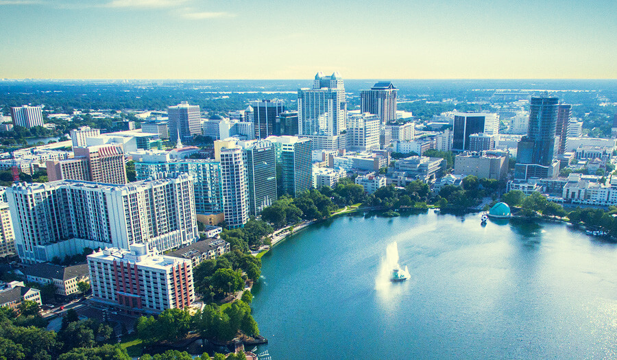 Orlando Florida skyview